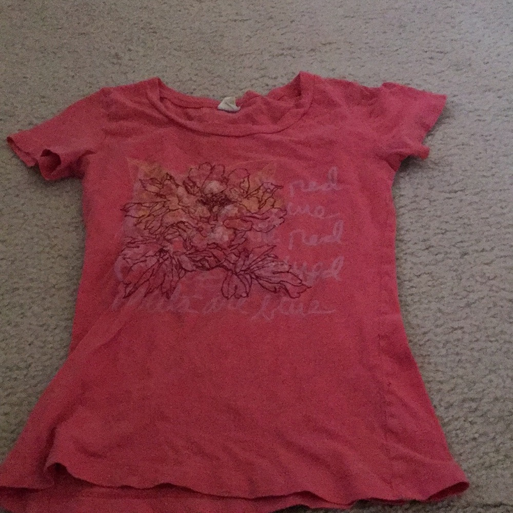 Redish pink shirt